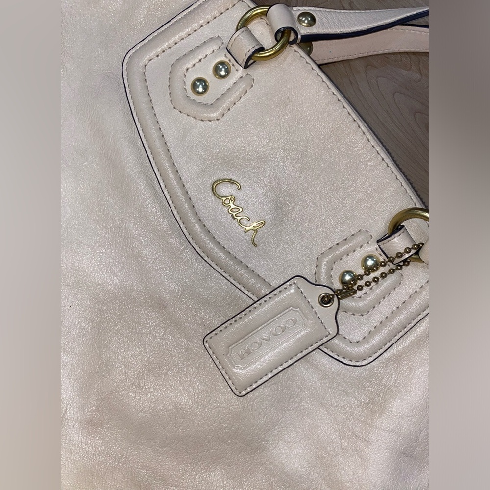 Coach Madison Ashley Leather Satchel - Picture 2 of 15